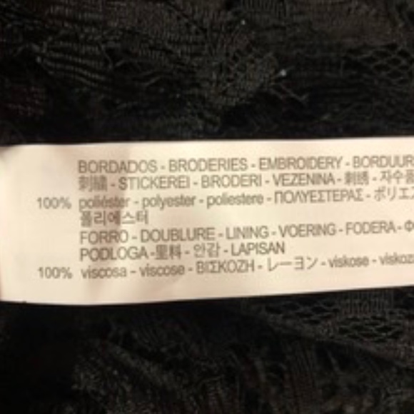 ZARA Cute Festive Lace Midi Skirt, M, NWT - Picture 9 of 9